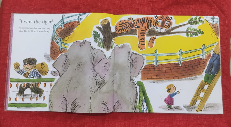 Gracie Grabbit and the Tiger | Story Book with Big Pictures and Little Text | For 3-5 Years Old | Paperback | SKU: 2405_101_A102