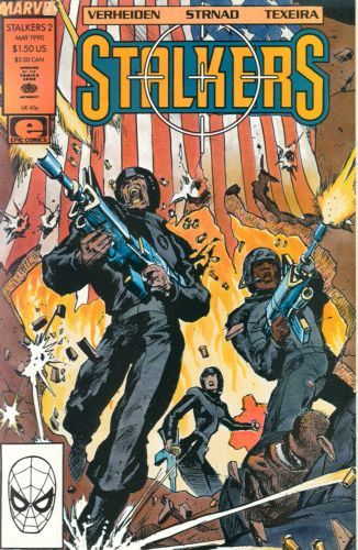 Stalkers Motown Madness, Part 2 |  Issue#2A | Year:1990 | Series:  | Pub: Marvel Comics | Direct Edition