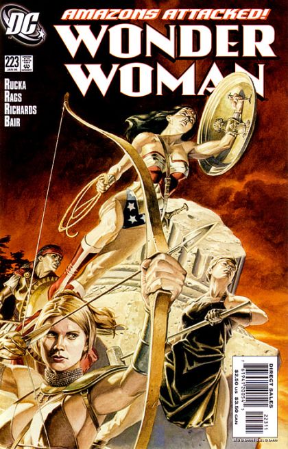 Wonder Woman, Vol. 2 Marathon, Part One: Amazons Attacked! |  Issue#223A | Year:2006 | Series: Wonder Woman | Pub: DC Comics | Direct Edition