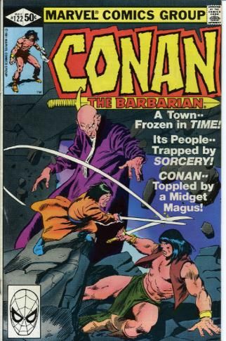 Conan the Barbarian, Vol. 1 The City Where Time Stood Still |  Issue#122A | Year:1981 | Series: Conan | Pub: Marvel Comics | Direct Edition