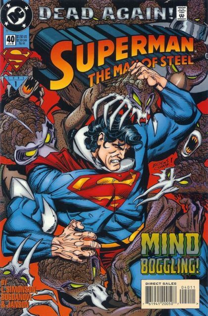 Superman: The Man of Steel Dead Again, Mind Games |  Issue#40A | Year:1994 | Series: Superman | Pub: DC Comics | Direct Edition