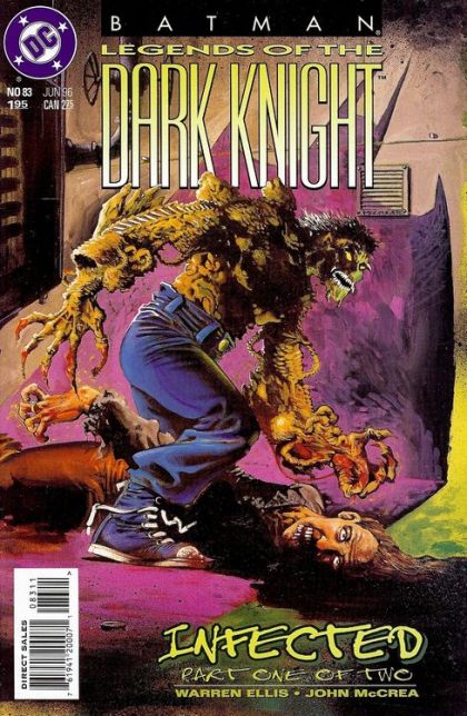 Batman: Legends of the Dark Knight Infected, Part 1 |  Issue#83A | Year:1996 | Series:  | Pub: DC Comics | Direct Edition