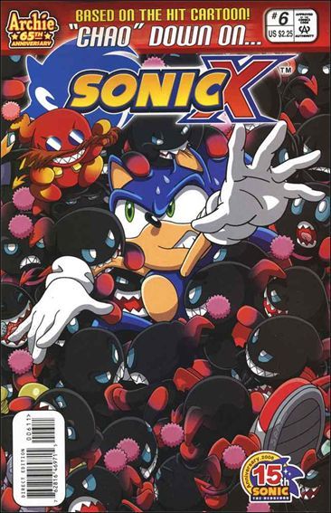 Sonic X  |  Issue#6 | Year:2008 | Series: Sonic The Hedgehog | Pub: Archie Comic Publications |