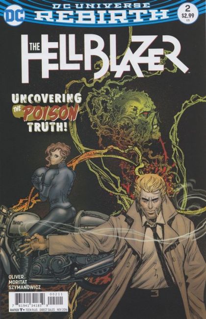 Hellblazer, Vol. 2 The Poison Truth, Part 2 |  Issue#2A | Year:2016 | Series:  | Pub: DC Comics | Regular Moritat Cover