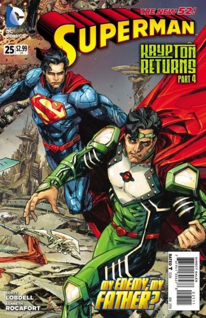 Superman, Vol. 3 Krypton Returns - Part 4 |  Issue#25A | Year:2013 | Series: Superman | Pub: DC Comics | Direct Edition