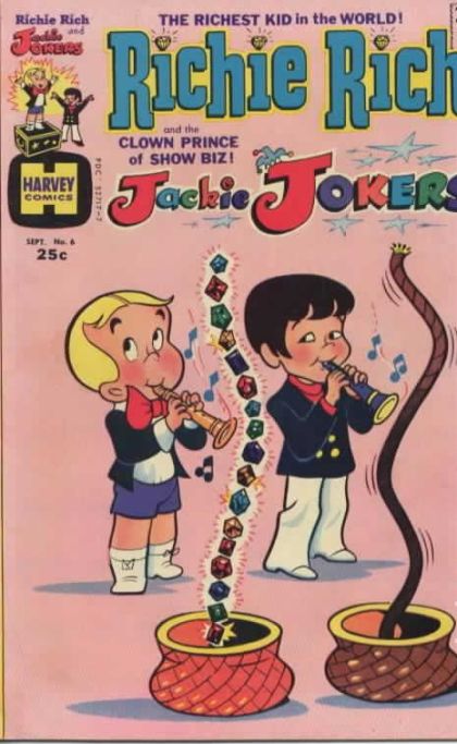 Richie Rich and Jackie Jokers  |  Issue#6 | Year:1974 | Series: Richie Rich | Pub: Harvey Comics |