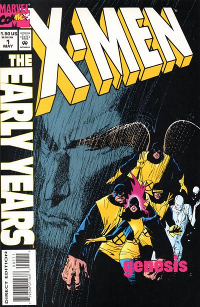 X-Men: The Early Years X-Men |  Issue#1A | Year:1994 | Series: X-Men | Pub: Marvel Comics | Direct Edition