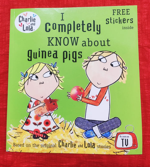 I completely know about guinea pigs | Story Book with Big Pictures and Little Text | For 3-5 Years Old | Paperback | SKU: 2405_101_A102