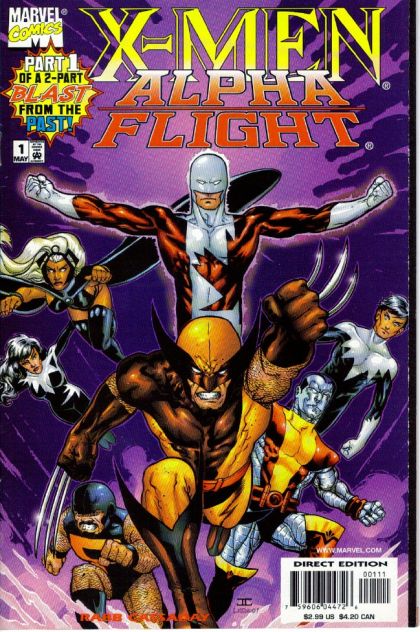 X-Men / Alpha Flight, Vol. 2 Survivors |  Issue#1A | Year:1998 | Series:  | Pub: Marvel Comics | Direct Edition