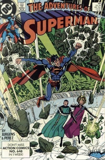 The Adventures of Superman Home |  Issue#461A | Year:1989 | Series: Superman | Pub: DC Comics | Direct Edition