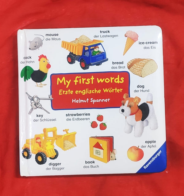 My first words erste englische worter board book For 0-2 Years Old | Board Book | SKU: 2405_101_A107