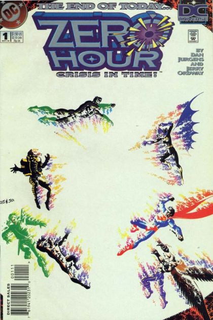 Zero Hour: Crisis in Time Zero Hour - Zero Hour Part 4 |  Issue#1A | Year:1994 | Series: Zero Hour | Pub: DC Comics | Direct Edition