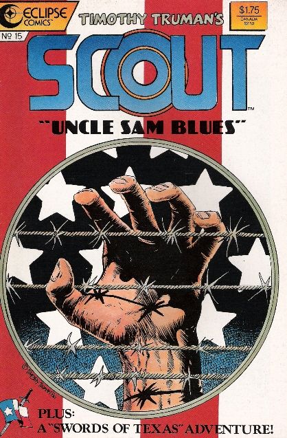 Scout Uncle Sam Blues; Mean Red Spider |  Issue#15 | Year:1987 | Series:  | Pub: Eclipse Comics |