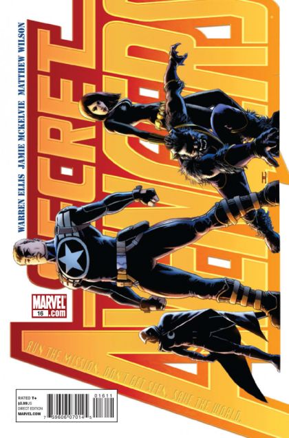 Secret Avengers, Vol. 1 "Subland Empire" |  Issue#16D | Year:2011 | Series: Avengers | Pub: Marvel Comics | Black And White Cover