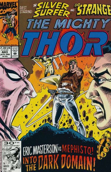 Thor, Vol. 1 The Mephisto Waltz |  Issue#443A | Year:1991 | Series: Thor | Pub: Marvel Comics | Direct Edition