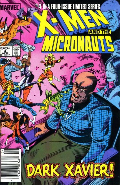 The X-Men and the Micronauts Doppelganger! |  Issue#4B | Year:1984 | Series: X-Men | Pub: Marvel Comics | Newsstand Edition