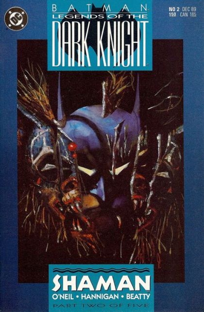 Batman: Legends of the Dark Knight Shaman, Part 2 |  Issue#2A | Year:1989 | Series:  | Pub: DC Comics | Direct Edition