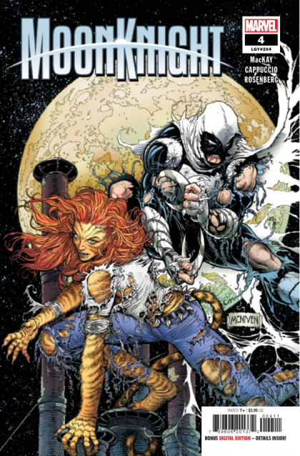 Moon Knight, Vol. 9 Blackmail |  Issue#4A | Year:2021 | Series:  | Pub: Marvel Comics | Steve McNiven & Frank D'Armata Cover