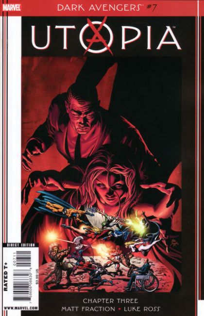 Dark Avengers Utopia - Utopia X |  Issue#7A | Year:2009 | Series: Avengers | Pub: Marvel Comics | Mike Deodato Jr. Regular