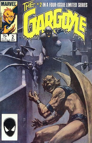 The Gargoyle Burning Bright: The Gargoyle's Tale |  Issue#2A | Year:1985 | Series: Defenders | Pub: Marvel Comics | Direct Edition