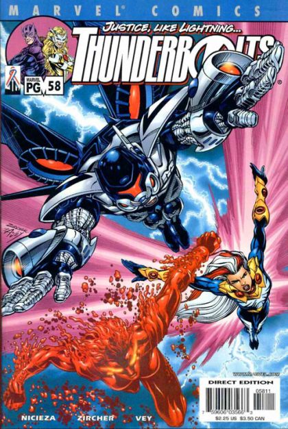 Thunderbolts, Vol. 1 Degrees of Evil |  Issue#58 | Year:2002 | Series: Thunderbolts | Pub: Marvel Comics |