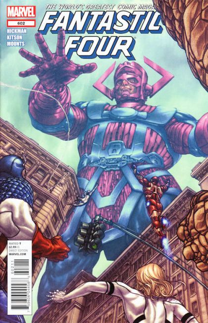 Fantastic Four, Vol. 3 Forever, Part 3 |  Issue#602A | Year:2012 | Series: Fantastic Four | Pub: Marvel Comics | Mike Choi Regular Cover