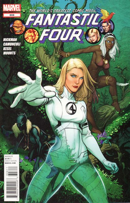 Fantastic Four, Vol. 3 City of the Dead |  Issue#608 | Year:2012 | Series: Fantastic Four | Pub: Marvel Comics |