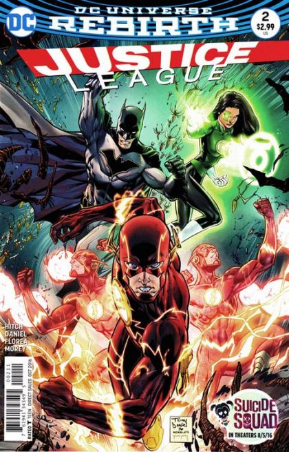 Justice League, Vol. 2 The Extinction Machines, Part Two |  Issue#2A | Year:2016 | Series: Justice League | Pub: DC Comics | Regular Tony S. Daniel Cover