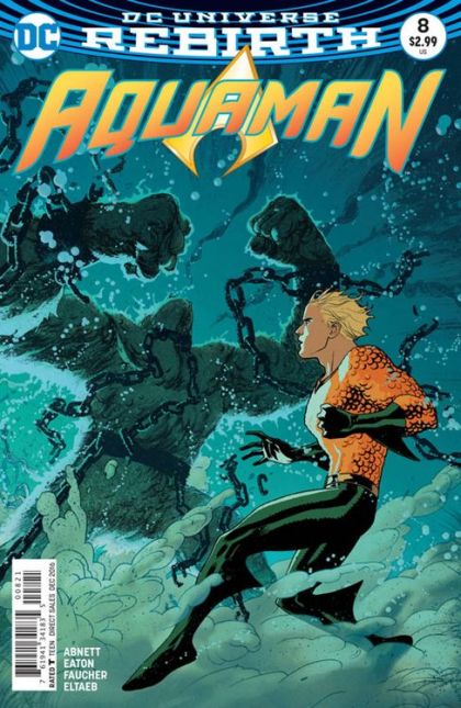 Aquaman, Vol. 8 Unstoppable, Unstoppable |  Issue#8B | Year:2016 | Series: Aquaman | Pub: DC Comics | Joshua Middleton Variant