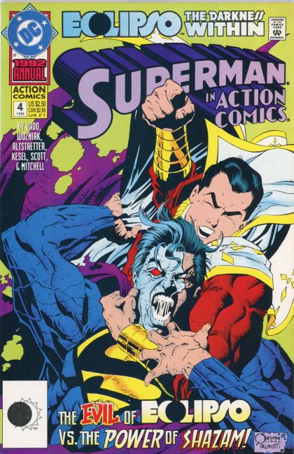 Action Comics, Vol. 1 Annual Eclipso: The Darkness Within - Living Daylights |  Issue#4A | Year:1992 | Series:  | Pub: DC Comics | Direct Edition