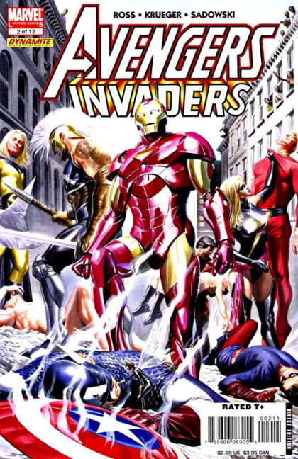 Avengers / Invaders Book Two: Battlefield Brooklyn! |  Issue#2A | Year:2008 | Series:  | Pub: Marvel Comics | Direct Edition