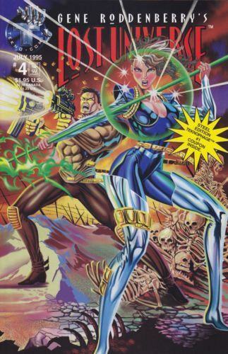 Lost Universe Payeru Attack |  Issue#4A | Year:1995 | Series: Gene Roddenberry's Lost Universe | Pub: Tekno Comix |