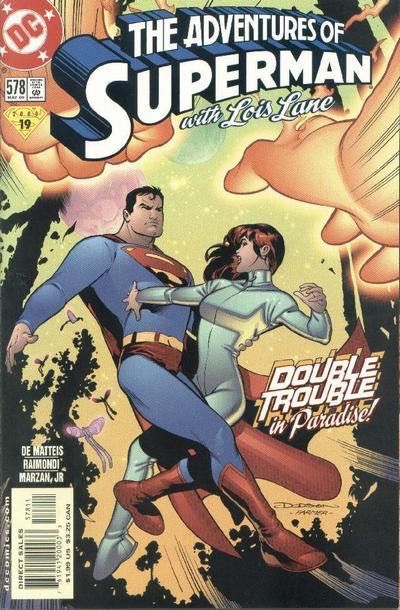 The Adventures of Superman Getting Away From it All |  Issue#578A | Year:2000 | Series: Superman | Pub: DC Comics | Direct Edition