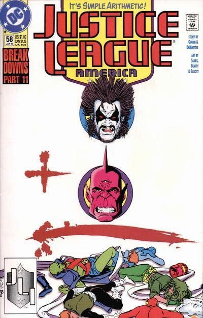 Justice League / International / America Breakdowns - Part 11: Mayhem |  Issue#58A | Year:1991 | Series: Justice League | Pub: DC Comics | Direct Edition