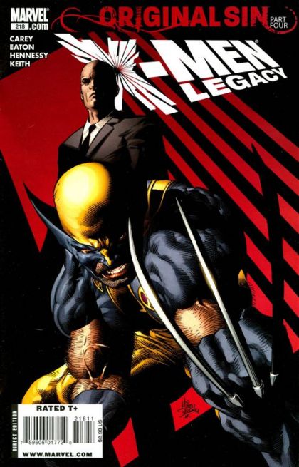 X-Men: Legacy, Vol. 1 Original Sin - Part Four |  Issue#218A | Year:2008 | Series: X-Men | Pub: Marvel Comics