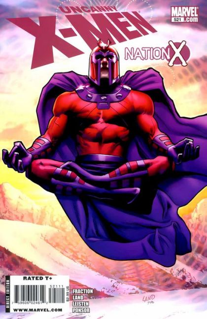 Uncanny X-Men, Vol. 1 Nation X  |  Issue#521A | Year:2010 | Series: X-Men | Pub: Marvel Comics | Greg Land Regular