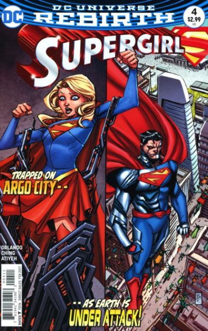 Supergirl, Vol. 7 Reign of the Cyborg Superman |  Issue#4A | Year:2016 | Series:  | Pub: DC Comics | Brian Ching Regular