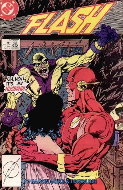 Flash, Vol. 2 Speed McGee |  Issue#5A | Year:1987 | Series: Flash | Pub: DC Comics | Direct Edition