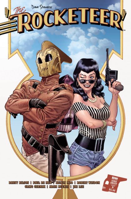 The Rocketeer (IDW Publishing)  |  Issue#1B | Year:2023 | Series:  | Pub: IDW Publishing | Gabriel Rodriguez Variant