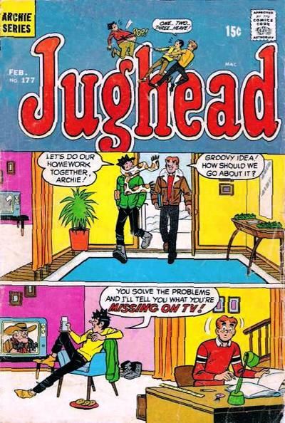 Jughead, Vol. 1  |  Issue#177 | Year:1970 | Series:  | Pub: Archie Comic Publications |