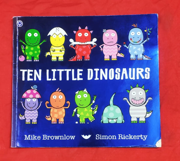 Ten Little Dinosaurs | Picture Story Book | For 3-5 Years Old | Paperback | SKU: 2405_101_A107