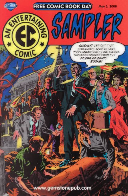 Free Comic Book Day 2008 (EC Sampler) Spawn Of Venus; Dying City; Curse Of The Full Moon; Under Cover |  Issue# | Year:2008 | Series:  | Pub: Gemstone Publishing |