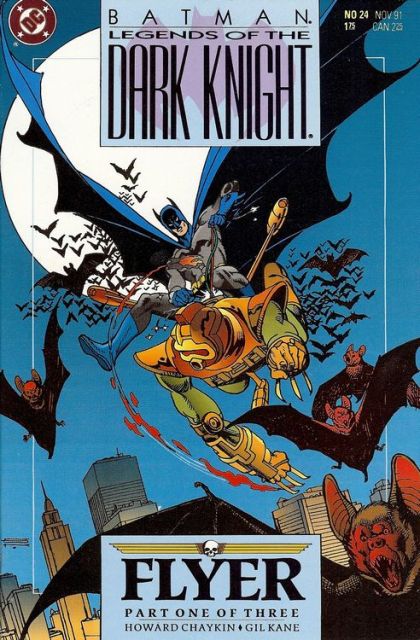 Batman: Legends of the Dark Knight Flyer, Part 1 |  Issue#24A | Year:1991 | Series:  | Pub: DC Comics | Direct Edition