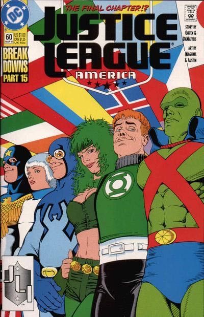 Justice League / International / America Breakdowns - Part 15: Swan Song |  Issue#60A | Year:1992 | Series: Justice League | Pub: DC Comics | Direct Edition