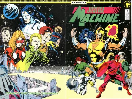 Justice Machine Welcome to the Revolution |  Issue#3 | Year:1987 | Series: Justice Machine | Pub: Comico |