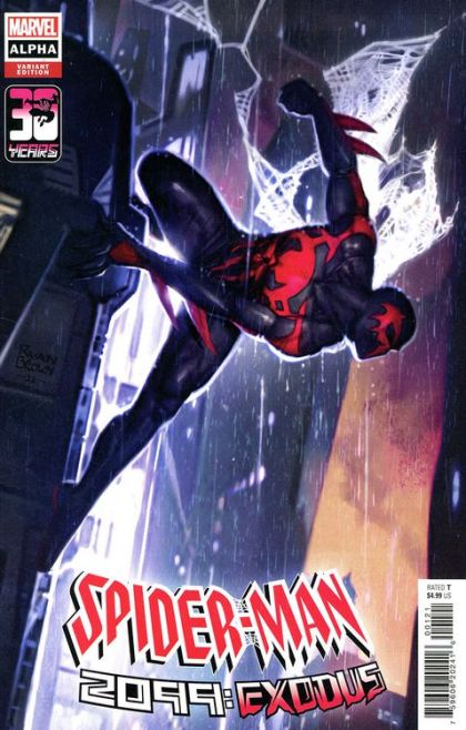 Spider-Man 2099: Exodus - Alpha Part A <alpha> |  Issue#1B | Year:2022 | Series:  | Pub: Marvel Comics | Ryan Brown Cover