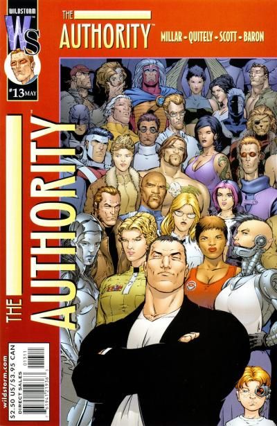 The Authority, Vol. 1 The Nativity, One |  Issue#13 | Year:2000 | Series: The Authority | Pub: DC Comics | Frank Quitely Regular Cover