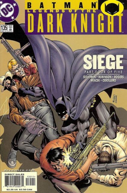 Batman: Legends of the Dark Knight Siege, Part 4: Battle |  Issue#135A | Year:2000 | Series:  | Pub: DC Comics | Direct Edition