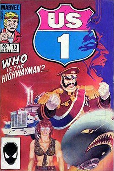 US 1 Good Man In The Clutch |  Issue#10A | Year:1984 | Series:  | Pub: Marvel Comics | Direct Edition