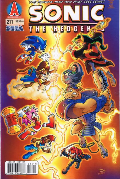 Sonic the Hedgehog, Vol. 2 Home Invasion, Part Two |  Issue#211 | Year:2010 | Series: Sonic The Hedgehog | Pub: Archie Comic Publications |